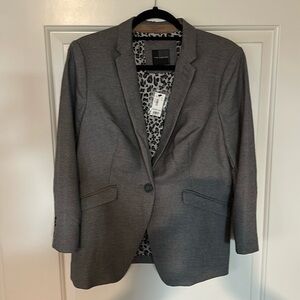 The Limited women’s light gray blazer size Large new